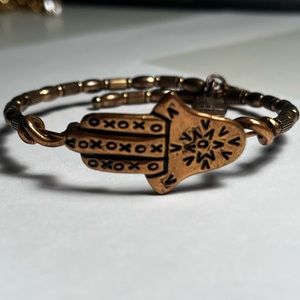 Alex and Ani gold bracelet!